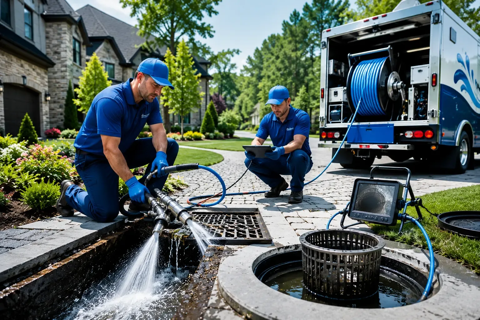 Local outdoor drain cleaning professionals in Montville, NJ